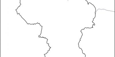 En blanc mapa de la Guaiana